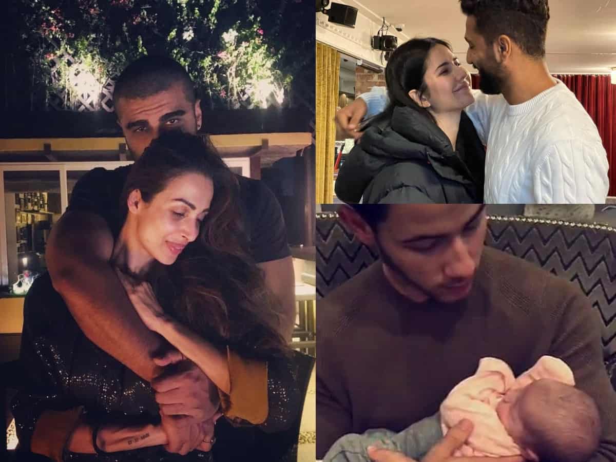 Trending Pics: Nick Jonas with newborn, Hrithik Roshan's GF, Pataudi couples & more