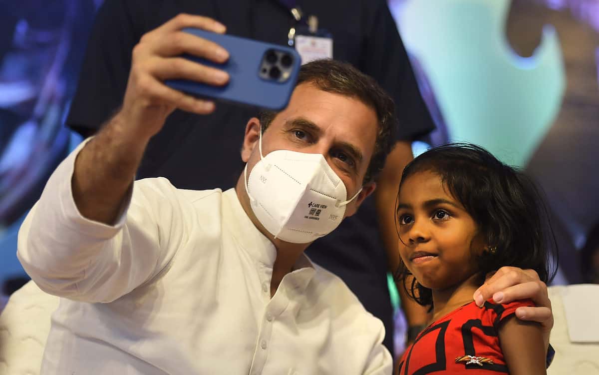 Congress leader Rahul Gandhi in Chennai