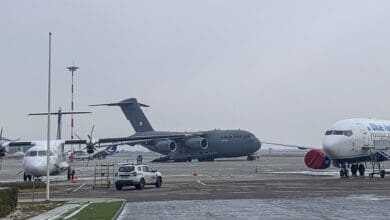 IAF C-17 carrying Indian students lands Hindon