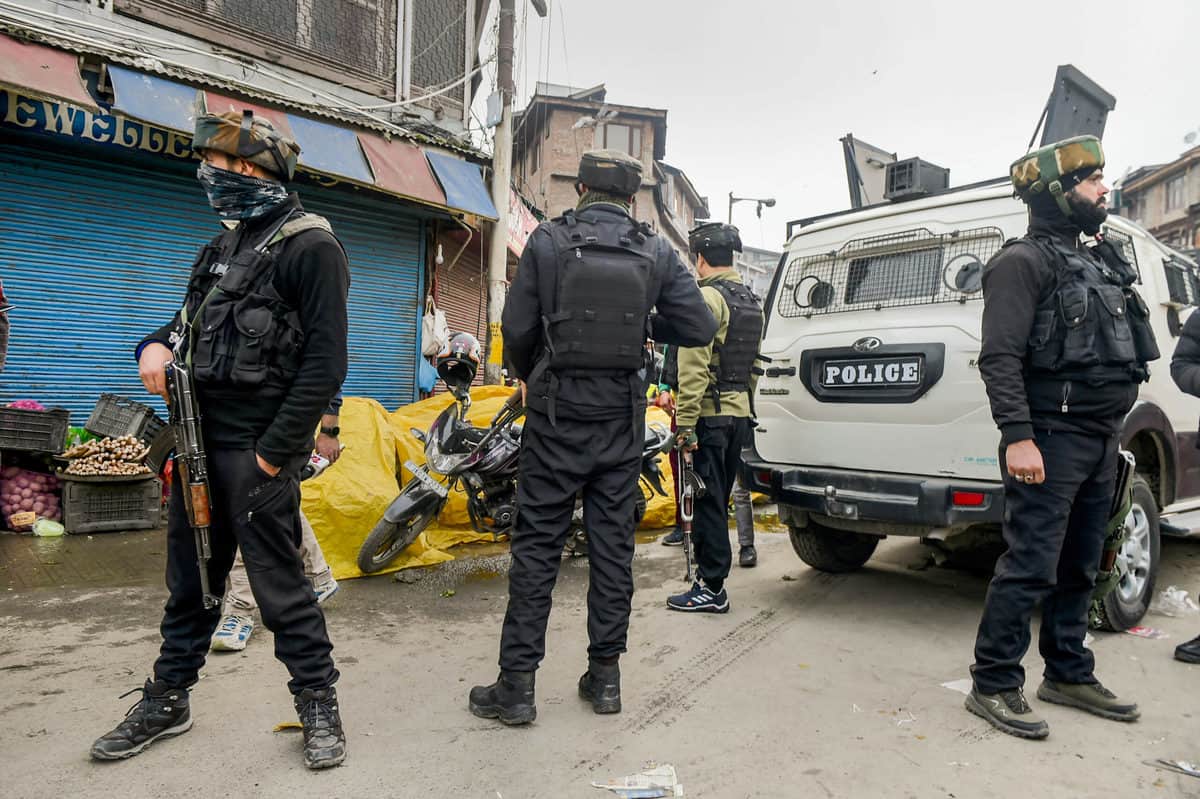 Militant attack in Srinagar