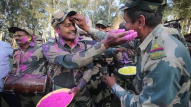 In Pics: Holi celebrations