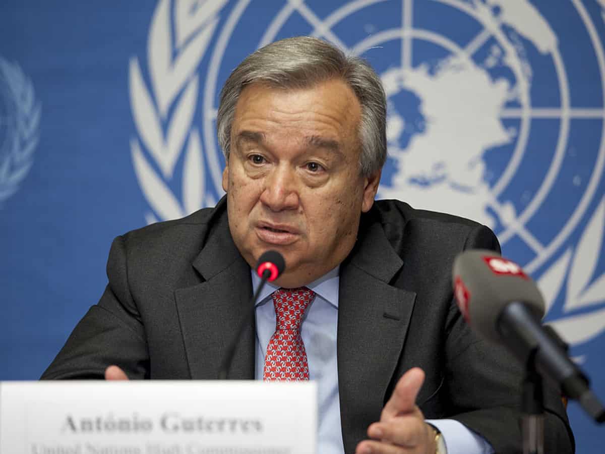 UN chief voices concern over escalation in Palestinian-Israeli tensions