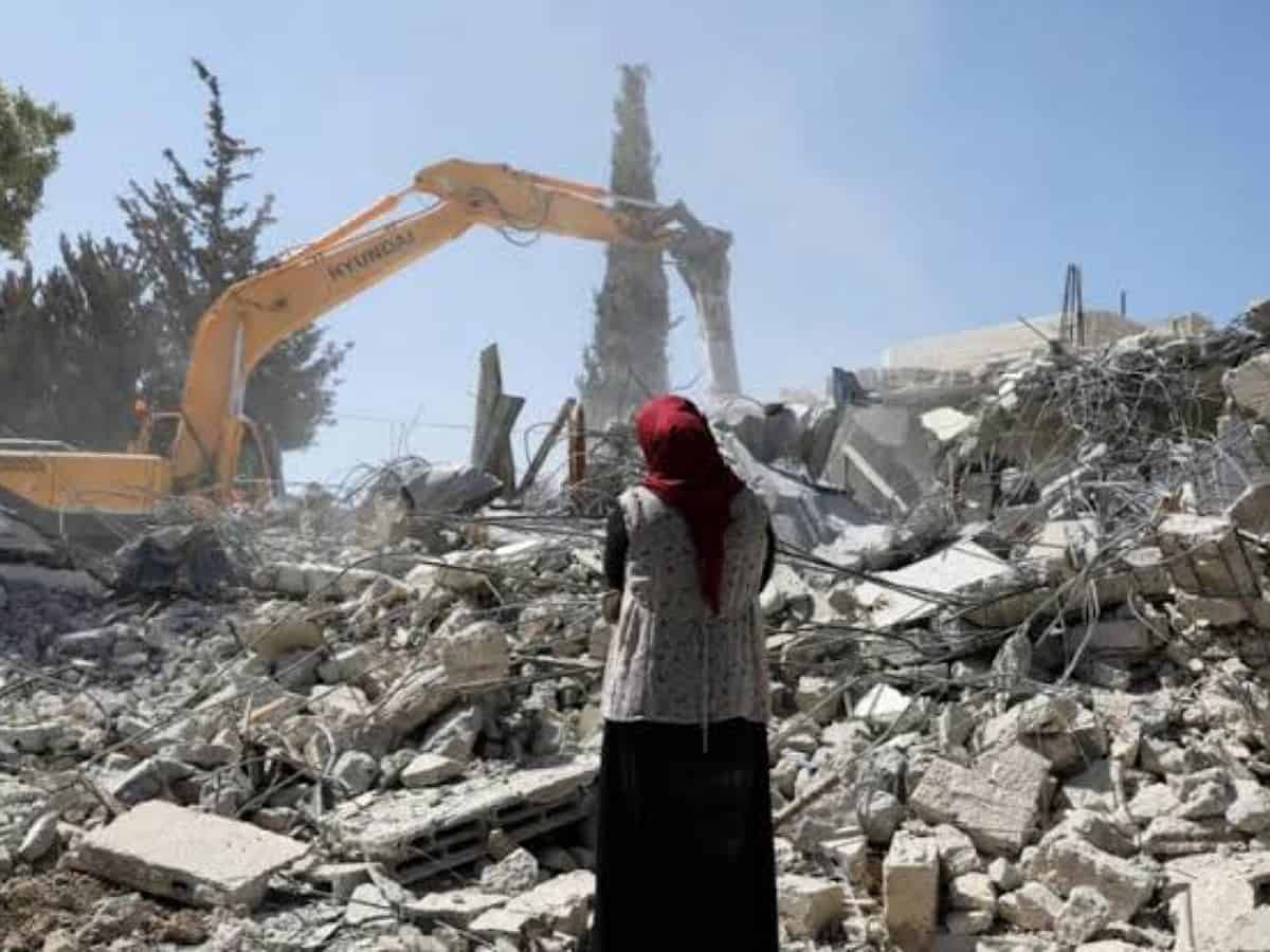 Demolition of Palestinian homes is increasing since Joe Biden took office