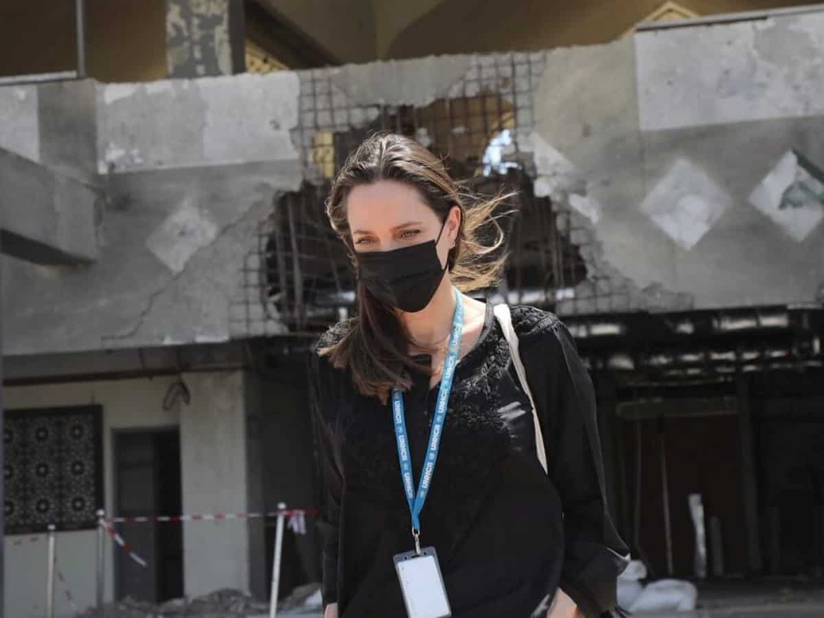 Angelina Jolie visits Yemen to help refugees amid Russia-Ukraine crisis