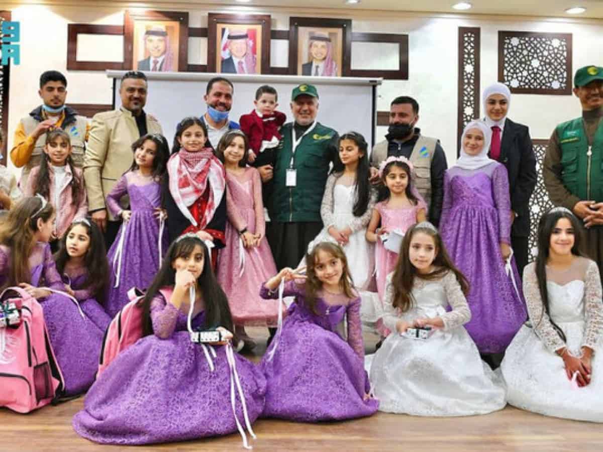 Saudi Arabia’s KSrelief launches project to care for Syrian orphans in Jordan