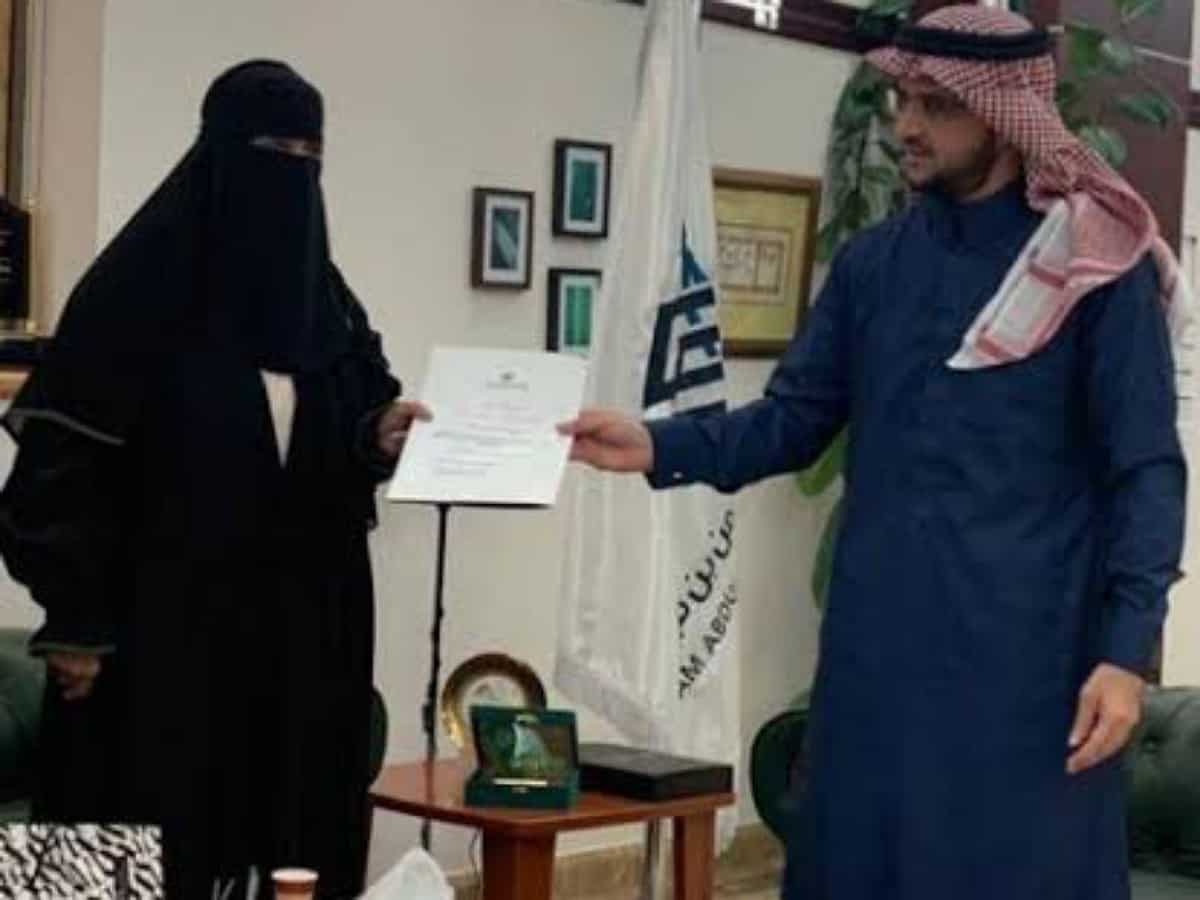 69-year-old Saudi woman outperform classmates in university