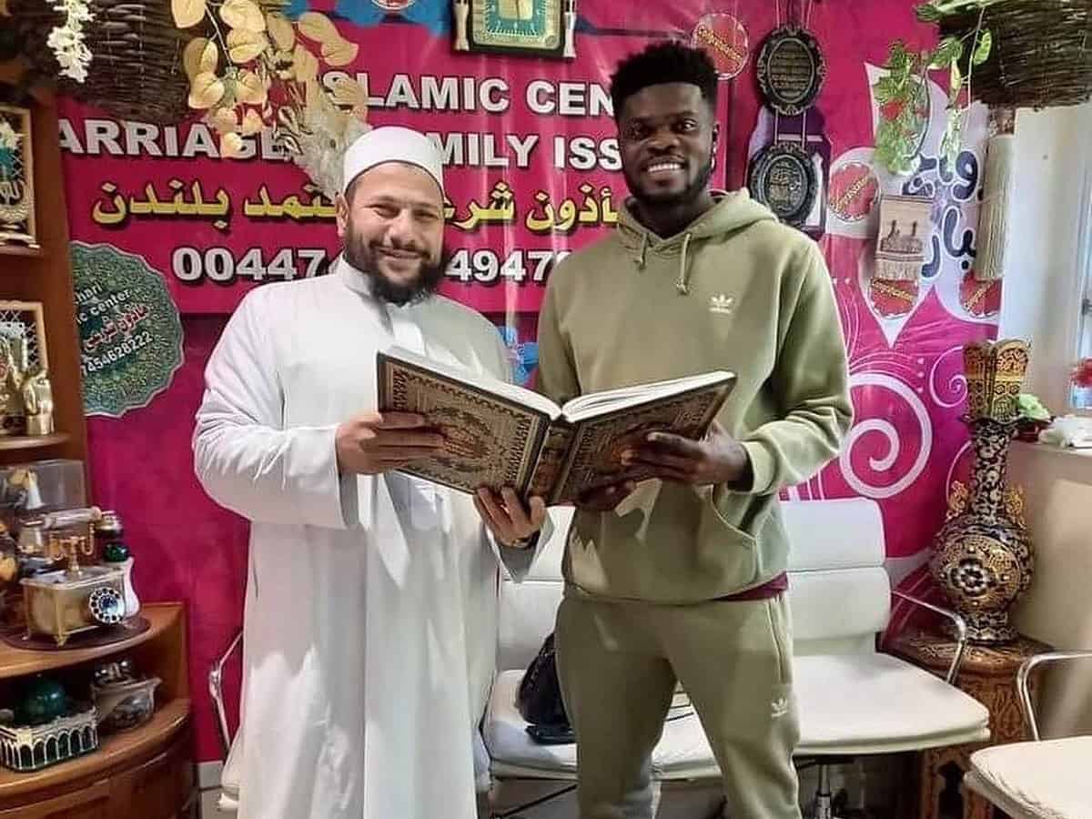Ghanaian footballer Thomas Partey reverts to Islam