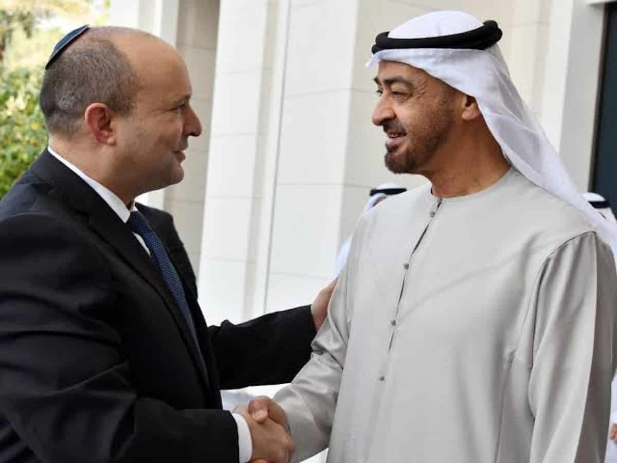 Israeli PM, UAE crown prince in Egypt for diplomatic talks