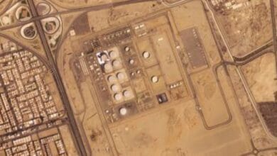 Satellite photos show Yemen rebels hit Saudi oil site again