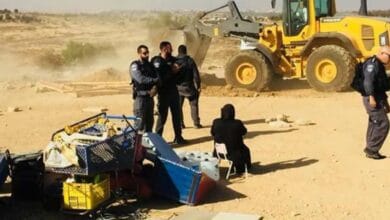 Israeli authorities on Tuesday has demolished the village of Al-Araqib in the Negev region (south) for the 199th time in a row,