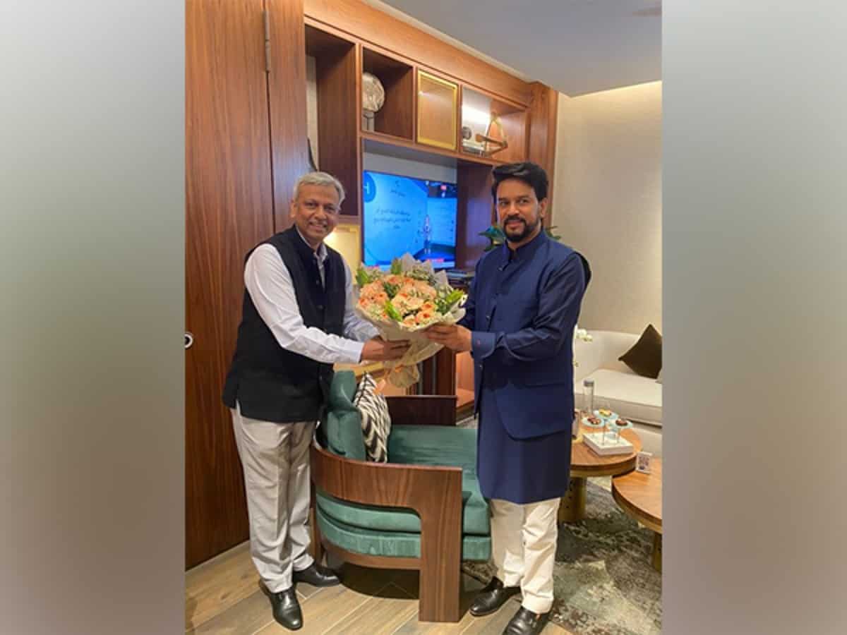 Anurag Thakur on three-day official visit to Dubai