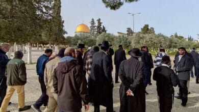 Dozens of Israeli settlers storm Al-Aqsa mosque to celebrate Purim festival