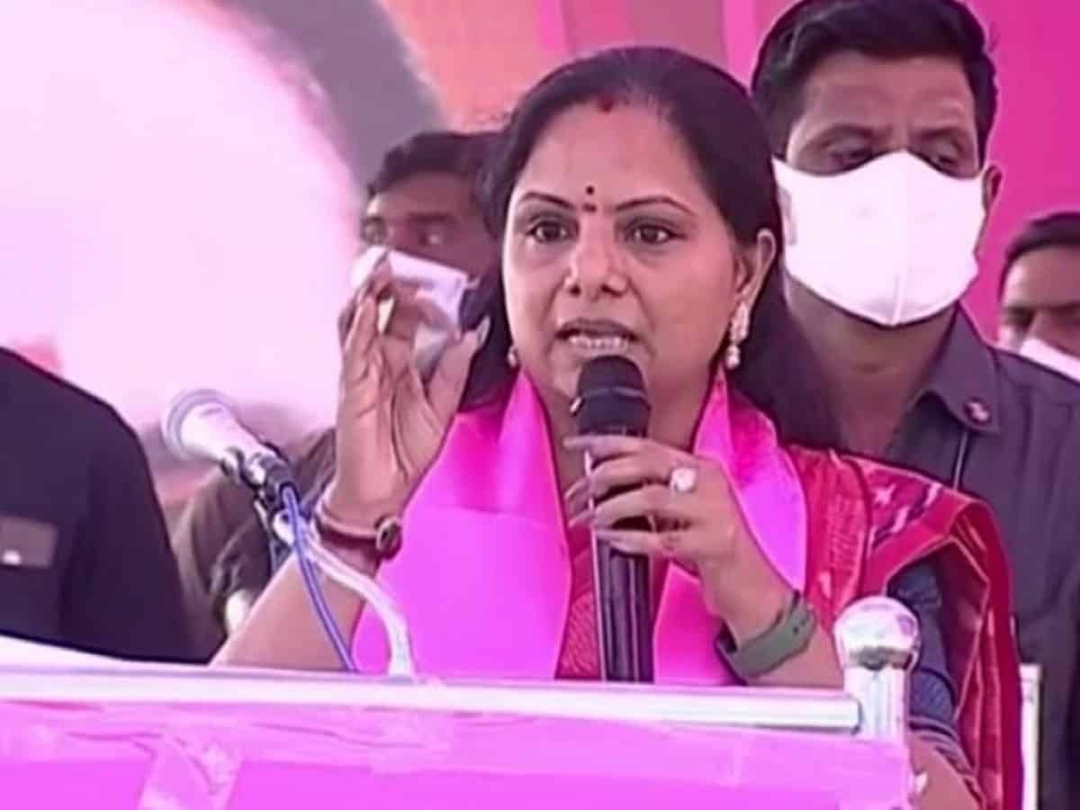 Reject hatred, Kavitha urges Karnataka voters