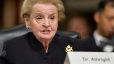 Albright, first female US Secy of State, dies of cancer