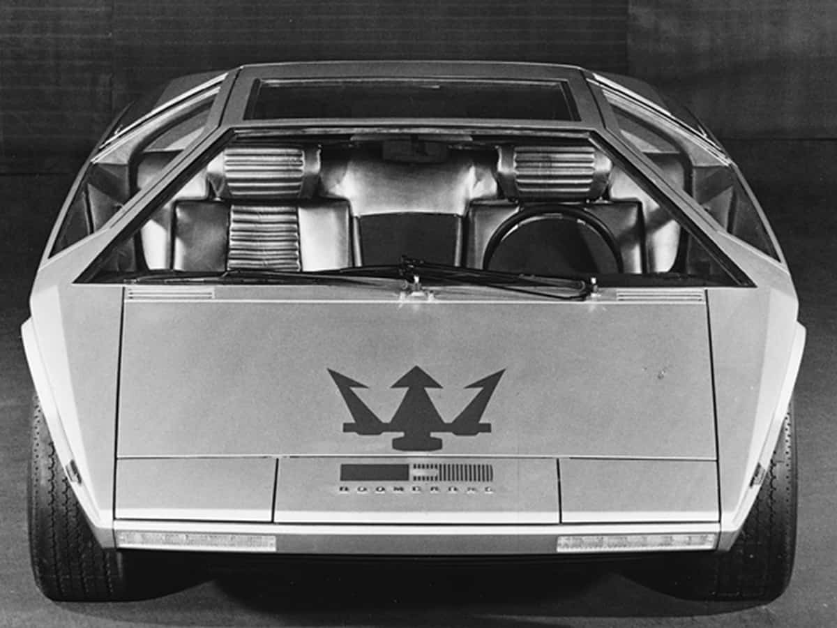 Maserati Boomerang turns 50