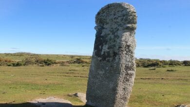 A 3,500-year-old menhir found in Mahabubbad district