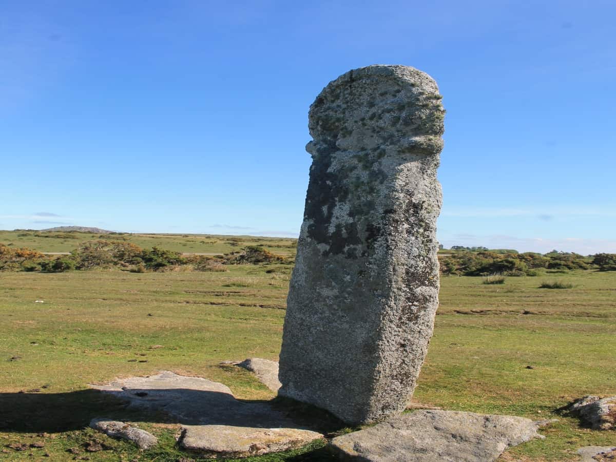 A 3,500-year-old menhir found in Mahabubbad district