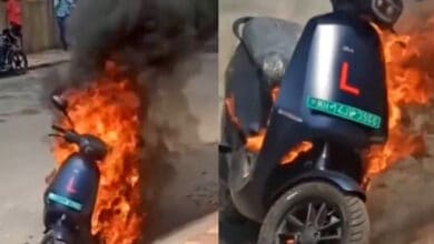 Ola probing e-scooter burning incident, to take appropriate action