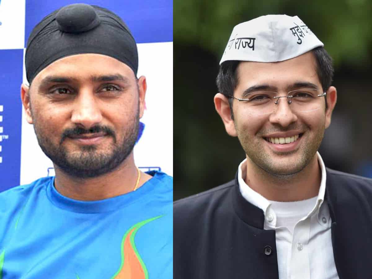 AAP nominates Harbhajan Singh, Raghav Chadha to Rajya Sabha