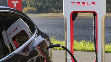 Tesla offers free EV charging near Ukraine for people fleeing country