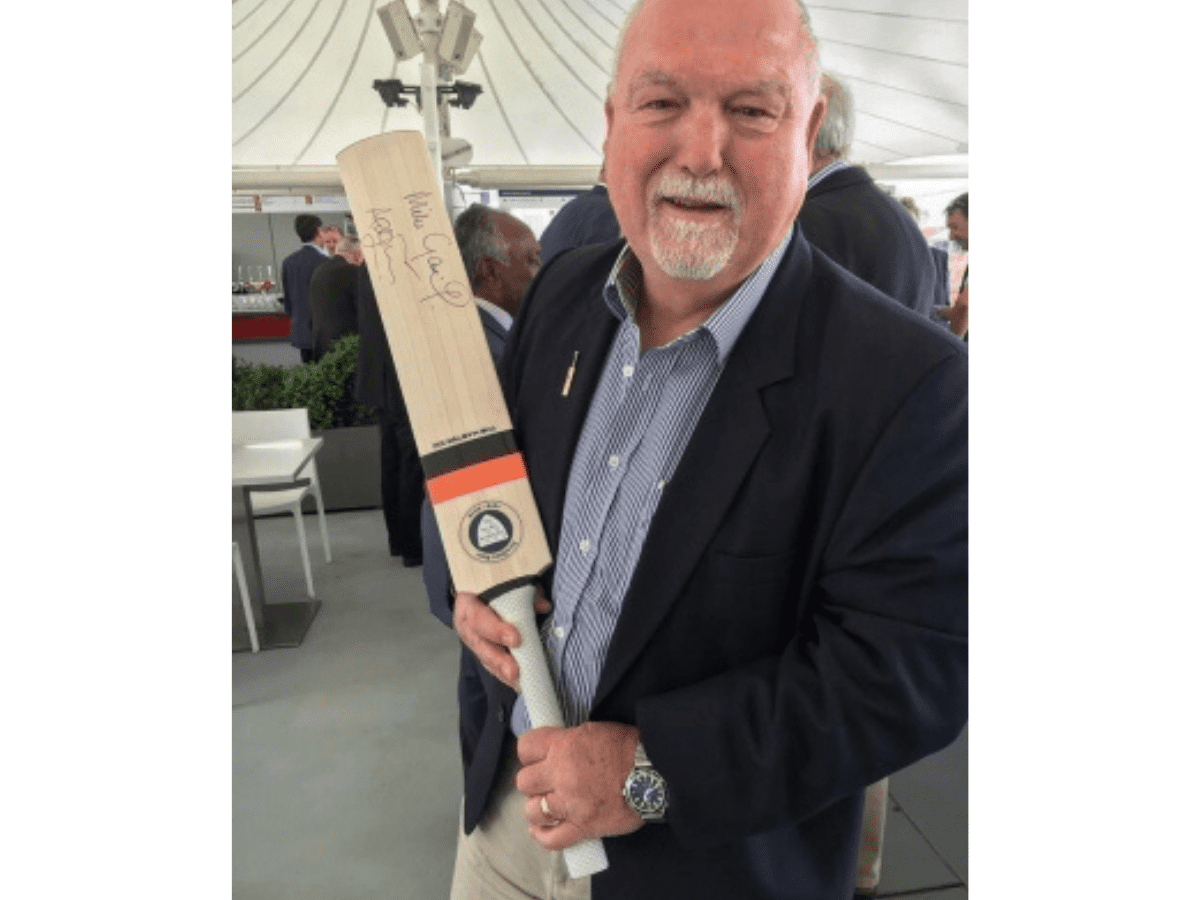 Former England cricketer Mike Gatting