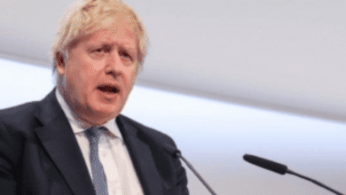 British PM Johnson announces resignation; says he's sad to give up world's best job