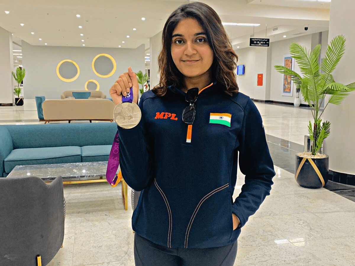 Esha Singh shoots silver in ISSF World Cup