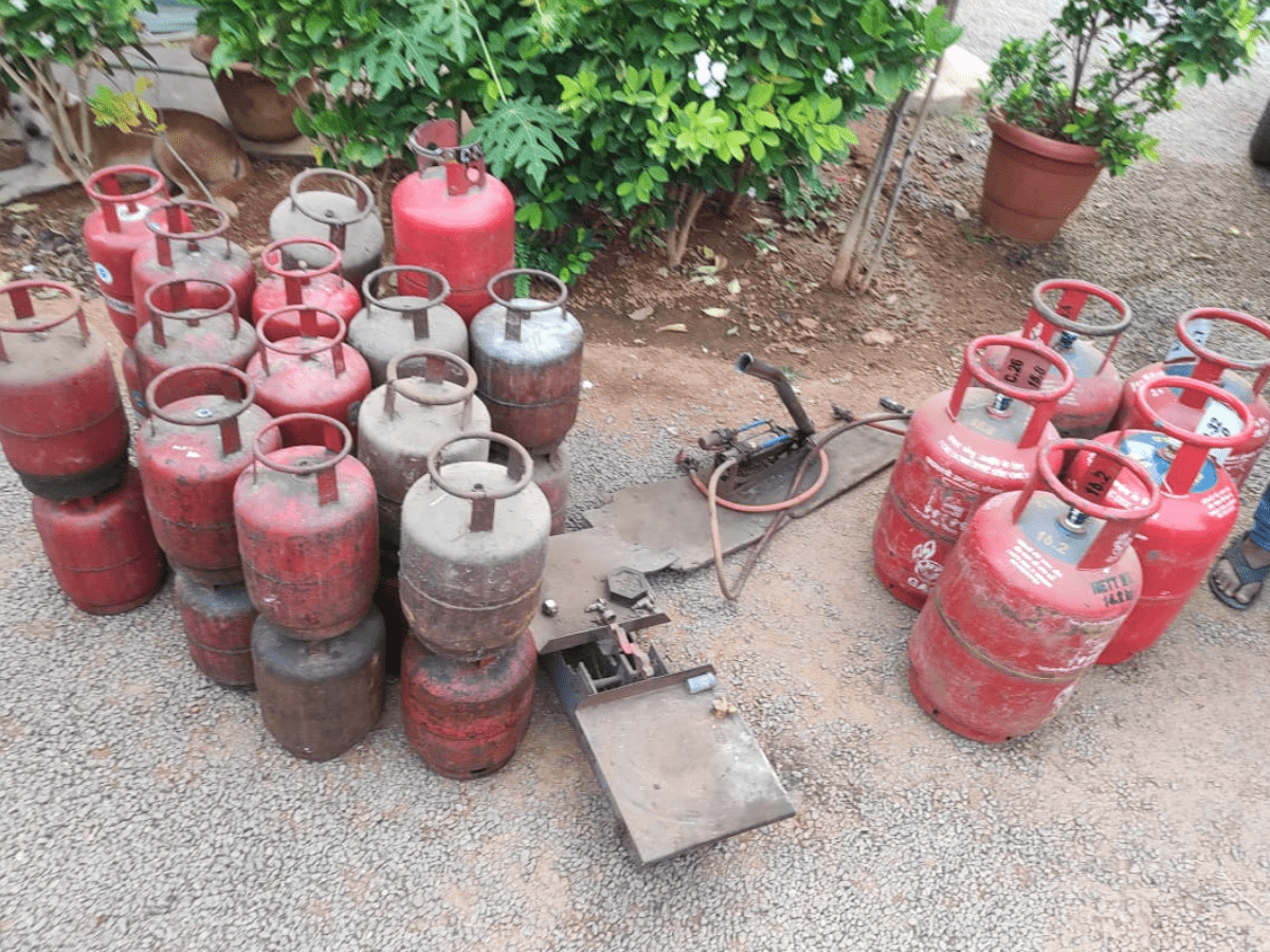 LPG cylinders