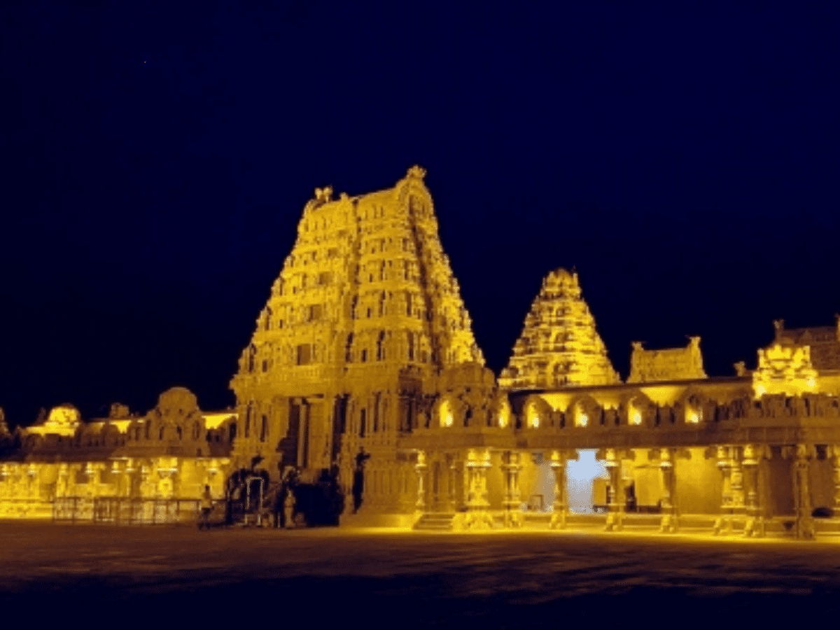 Telangana: Drone spotted over Yadadri temple; accused arrested