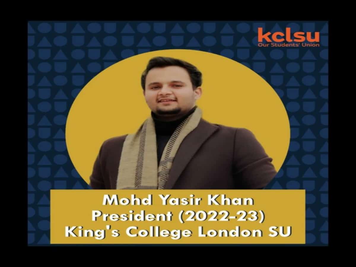 Lucknow boy to head student council at King's college London