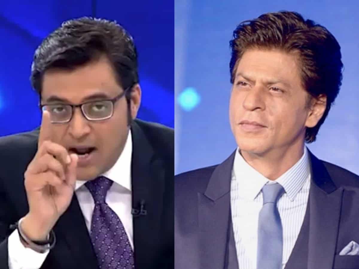 Nation wants to know! When SRK mimicked Arnab Goswami, watch
