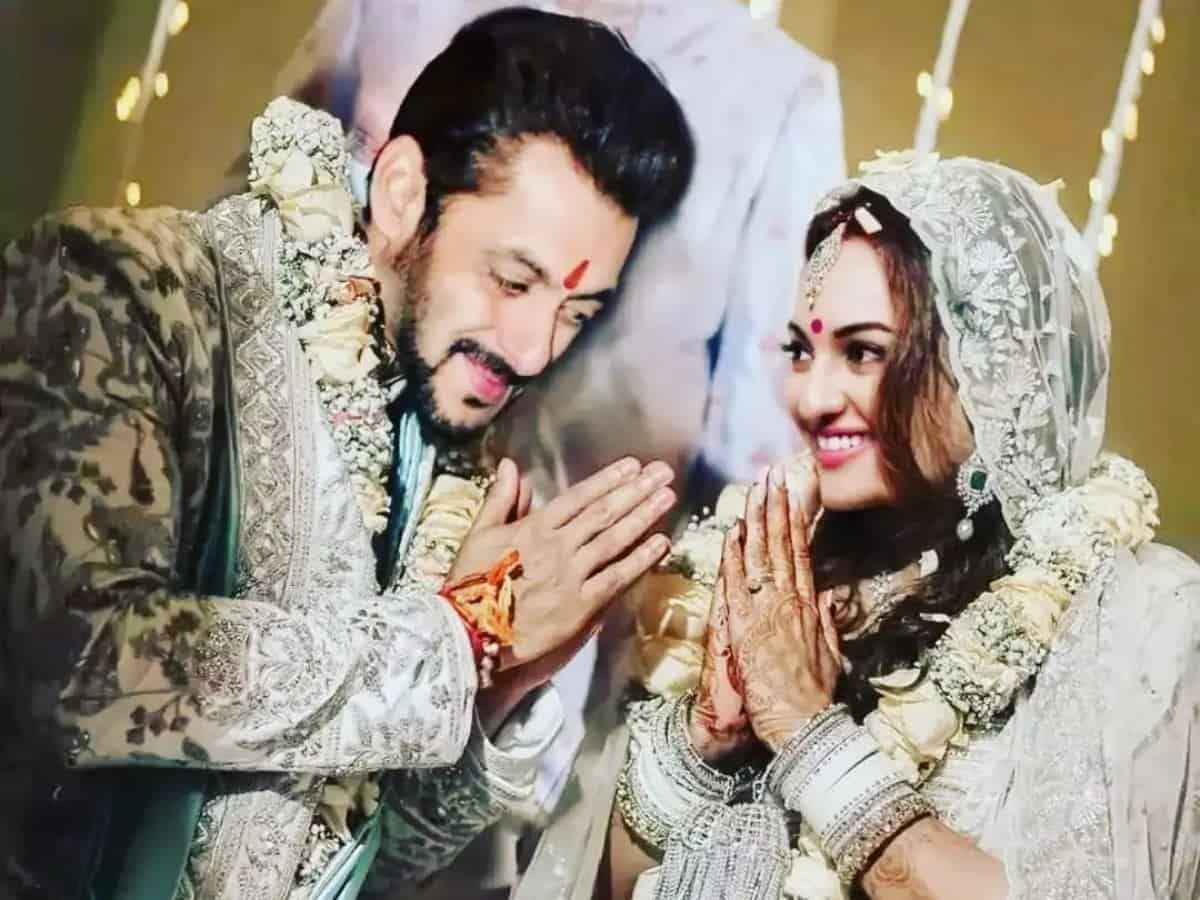 New wedding pic of Sonakshi Sinha, Salman Khan surfaces online