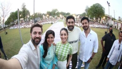 Abhishek Bachchan creates history by screening 'Dasvi' first time in Agra Central Jail