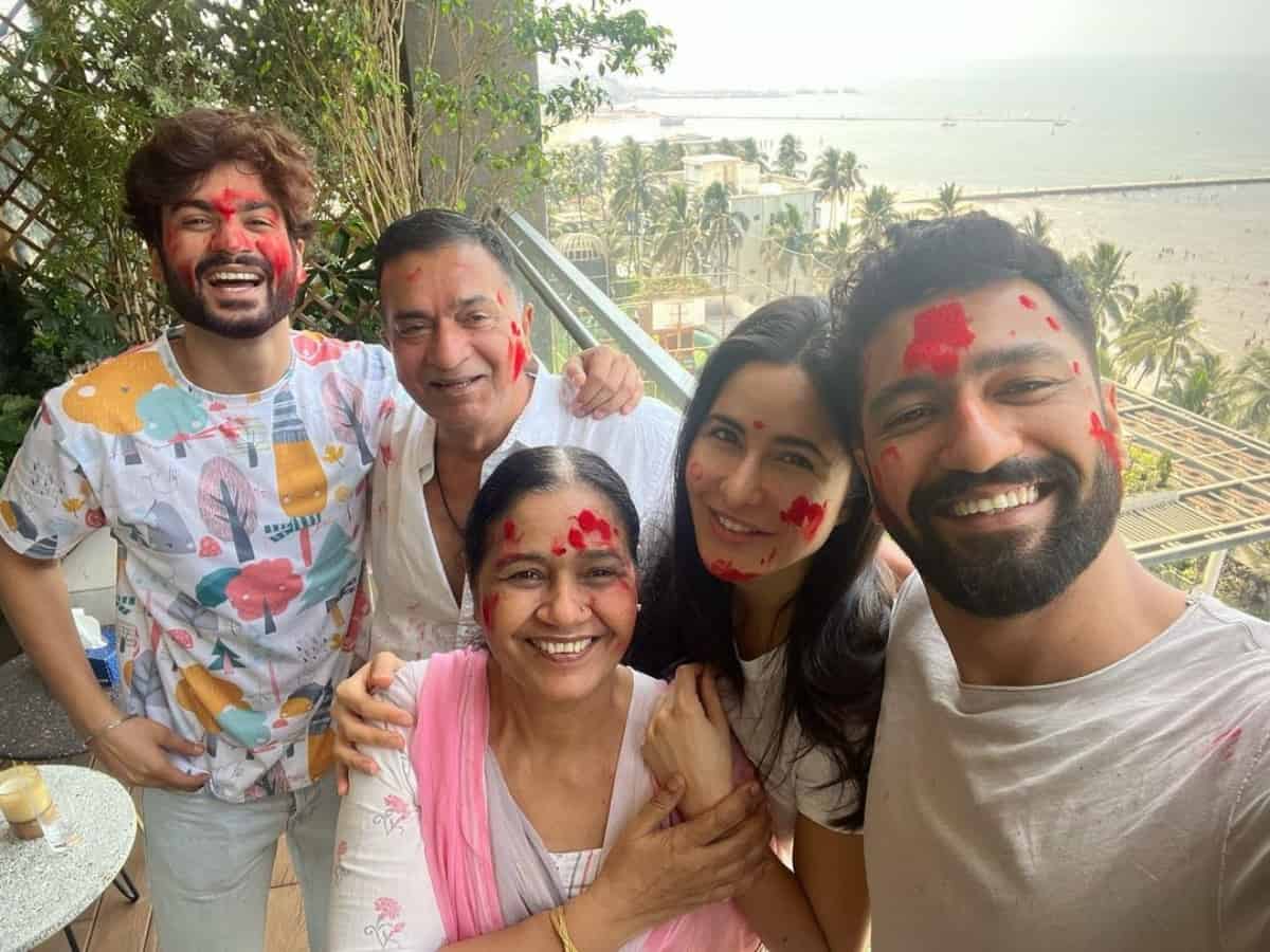 Katrina Kaif, Vicky Kaushal's first Holi after wedding