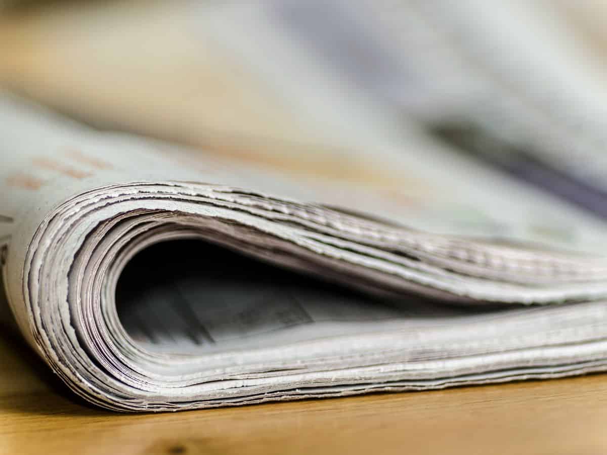 Urdu newspaper prints blank editorial as protest against Telangana govt