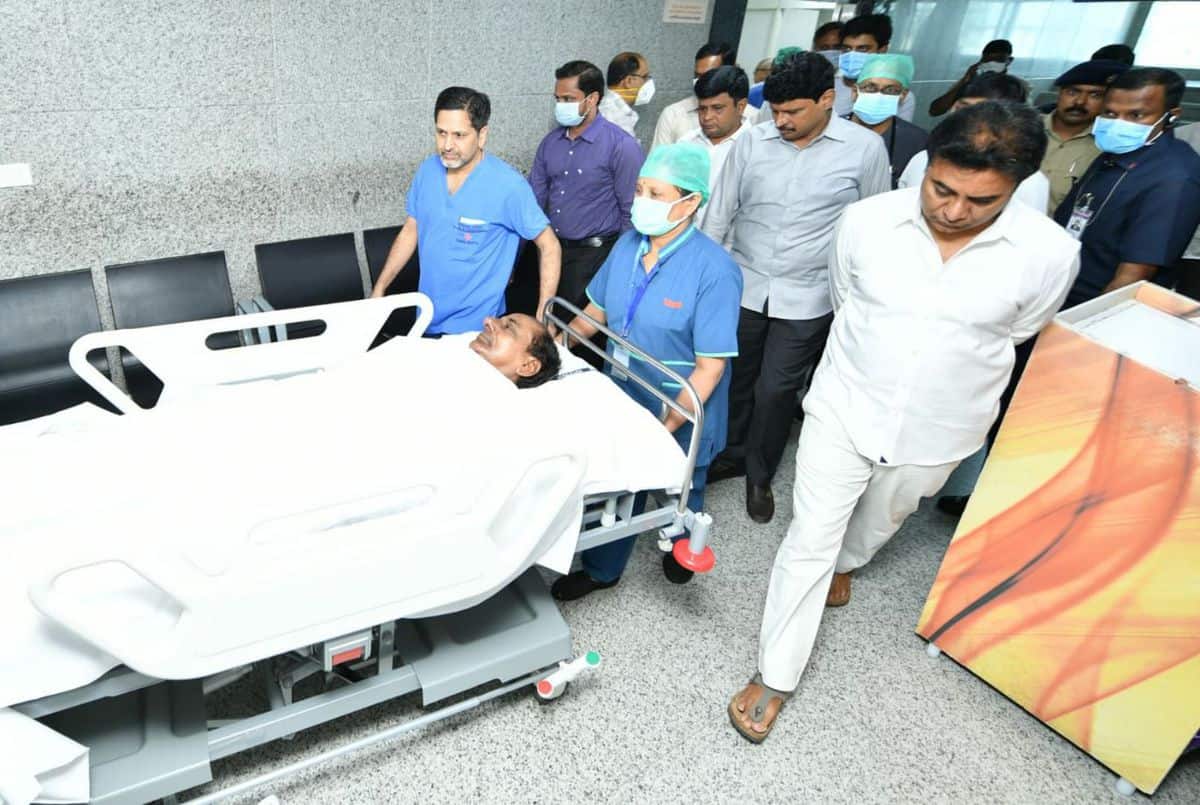 CM KCR unwell, visits Yashoda Hospital in Hyderabad