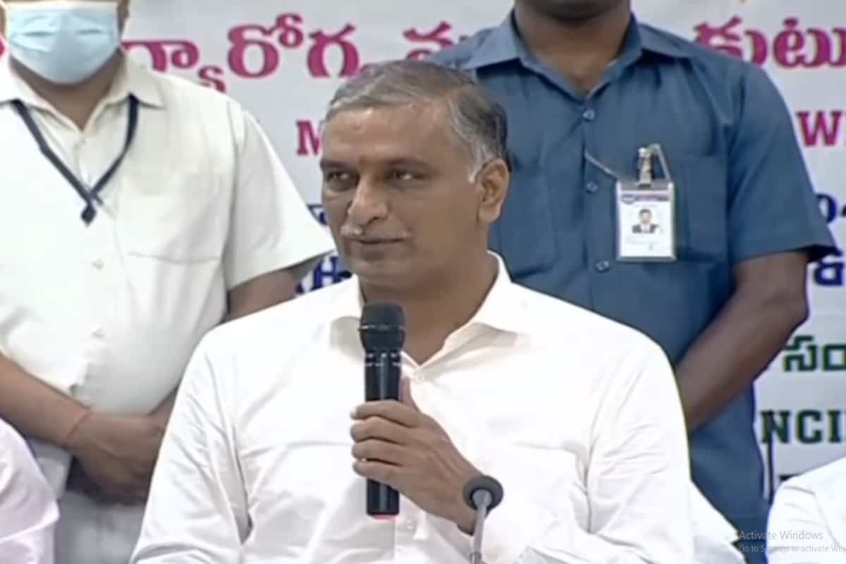 'Exempt minor irrigation from GST' Harish Rao to Centre