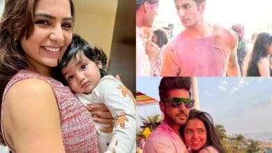 Trending pics: Samantha with baby, Holi at Mahesh Babu's Jubilee Hills home & more