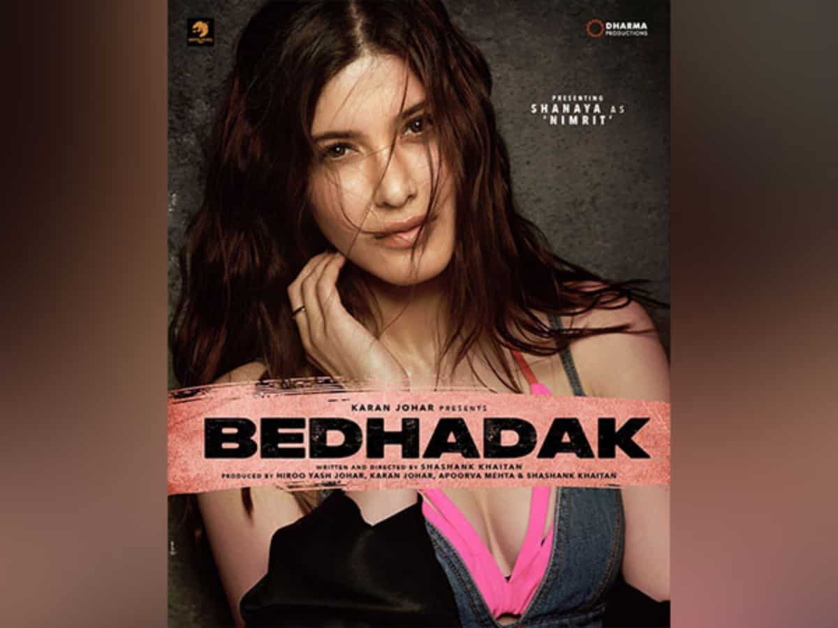 Shanaya Kapoor's debut movie 'Bedhadak' announced