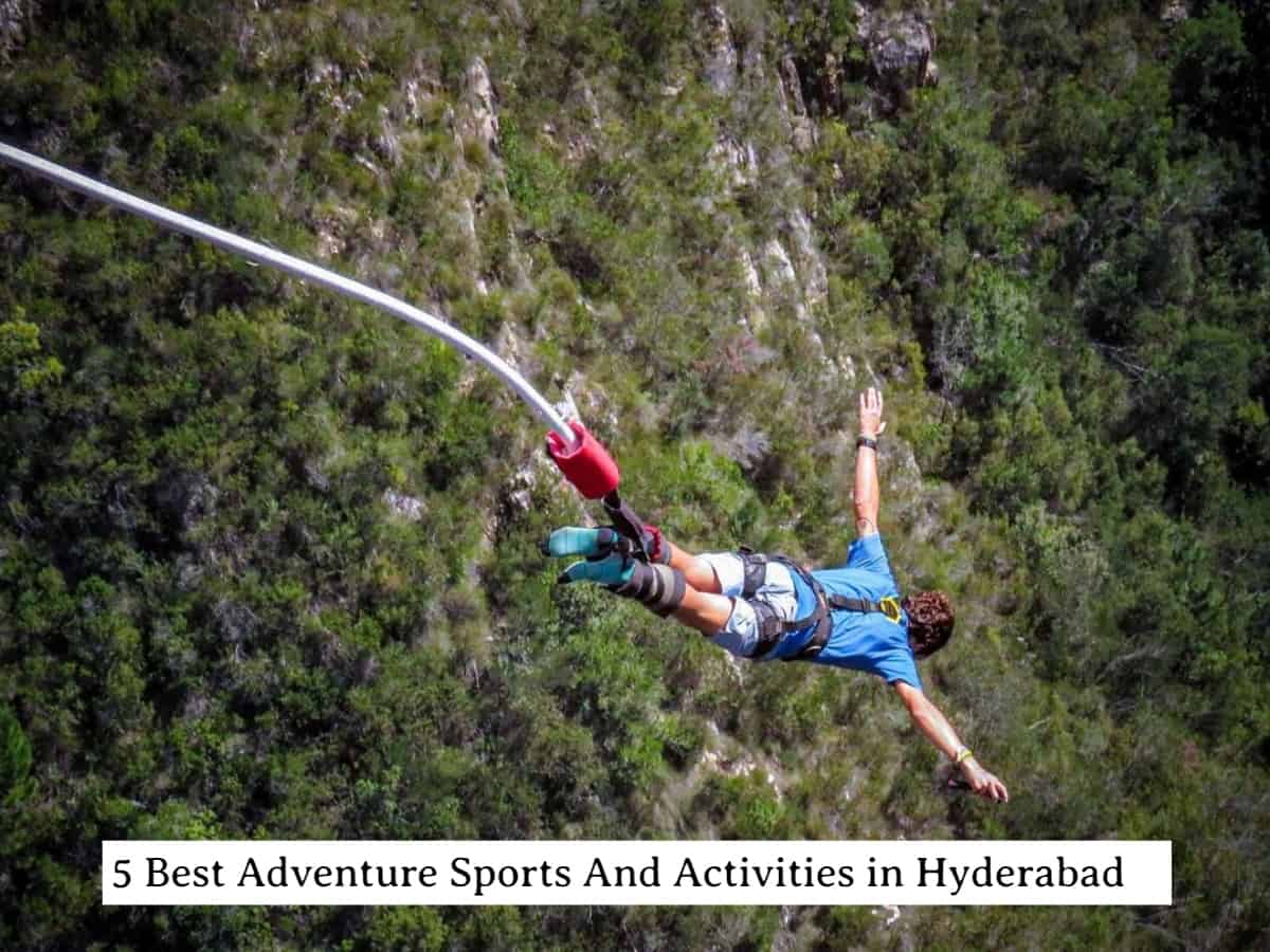Seeking thrill? Try these 5 adventure activities in Hyderabad
