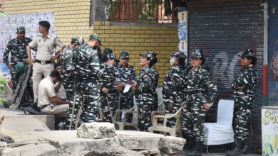 In Pics: Security in Jahangirpuri