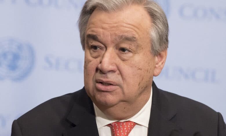 UN chief calls for int'l probe of mass graves in Gaza