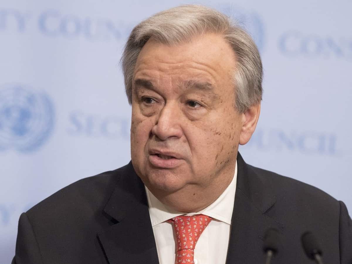 UN chief calls for int'l probe of mass graves in Gaza