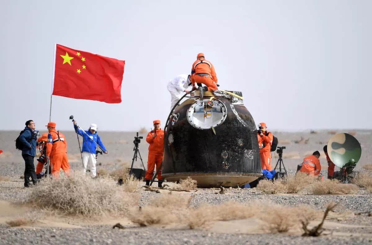 Chinese astronauts return to Earth after record 6 months on space station