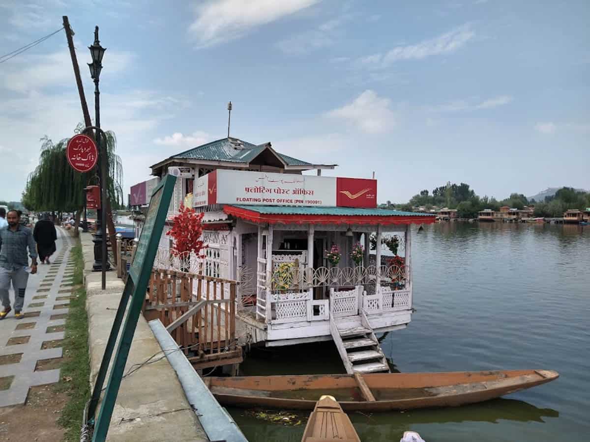Kashmir has world's only floating post office on Dal lake