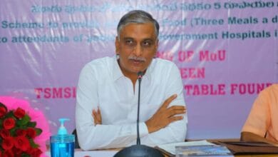 Cong sending money from Karnataka for Telangana polls: Harish Rao