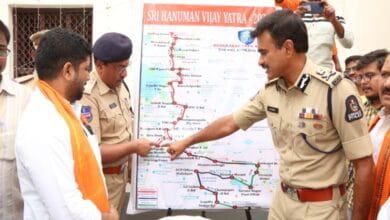 Hyderabad: Commissioner CV Anand conducts review ahead of Hanuman Shobha yatra