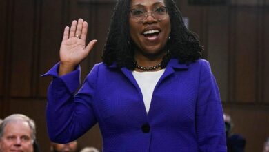 Ketanji Brown Jackson as first Black female justice on US supreme court