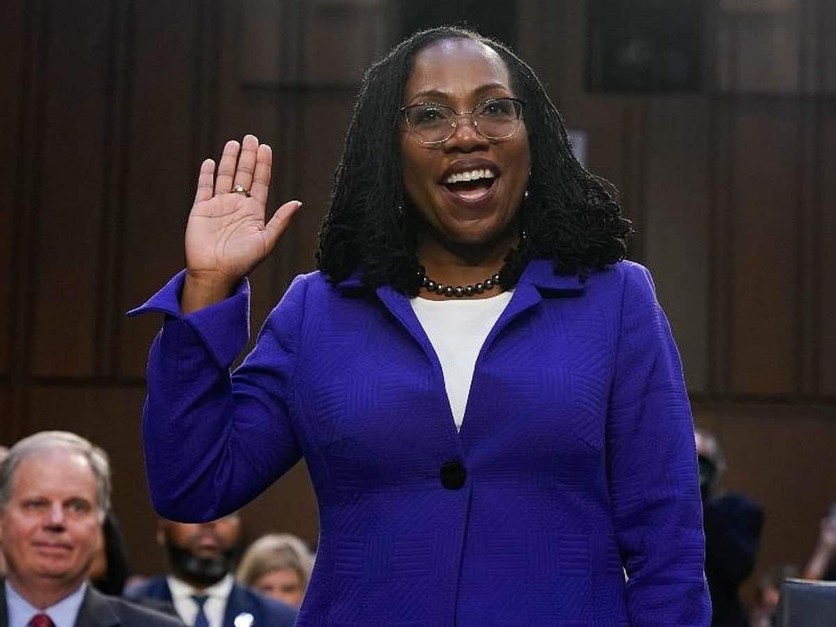 Ketanji Brown Jackson as first Black female justice on US supreme court