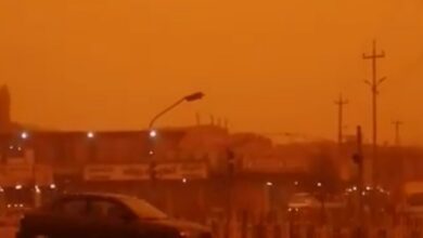 Dozens of respiratory problems as dust storm sweep Iraqi cities